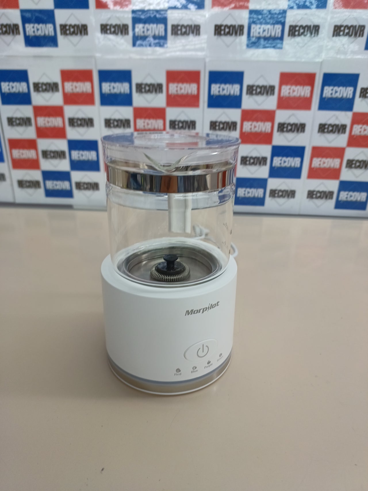 Espumador 4 en 1 250 ml blanco Morpilot