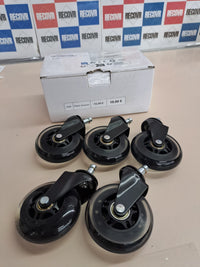 Juego de 5 ruedas para silla de oficina