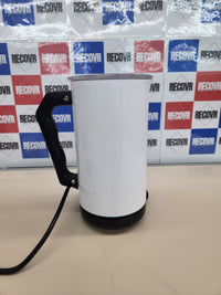 Thumbnail for Bialetti Leche Frother Eléctrico, Leche Frother por Cappuccino, Capacidad 150 ml Cappuccino or 300 ml Caliente Leche, Blanco