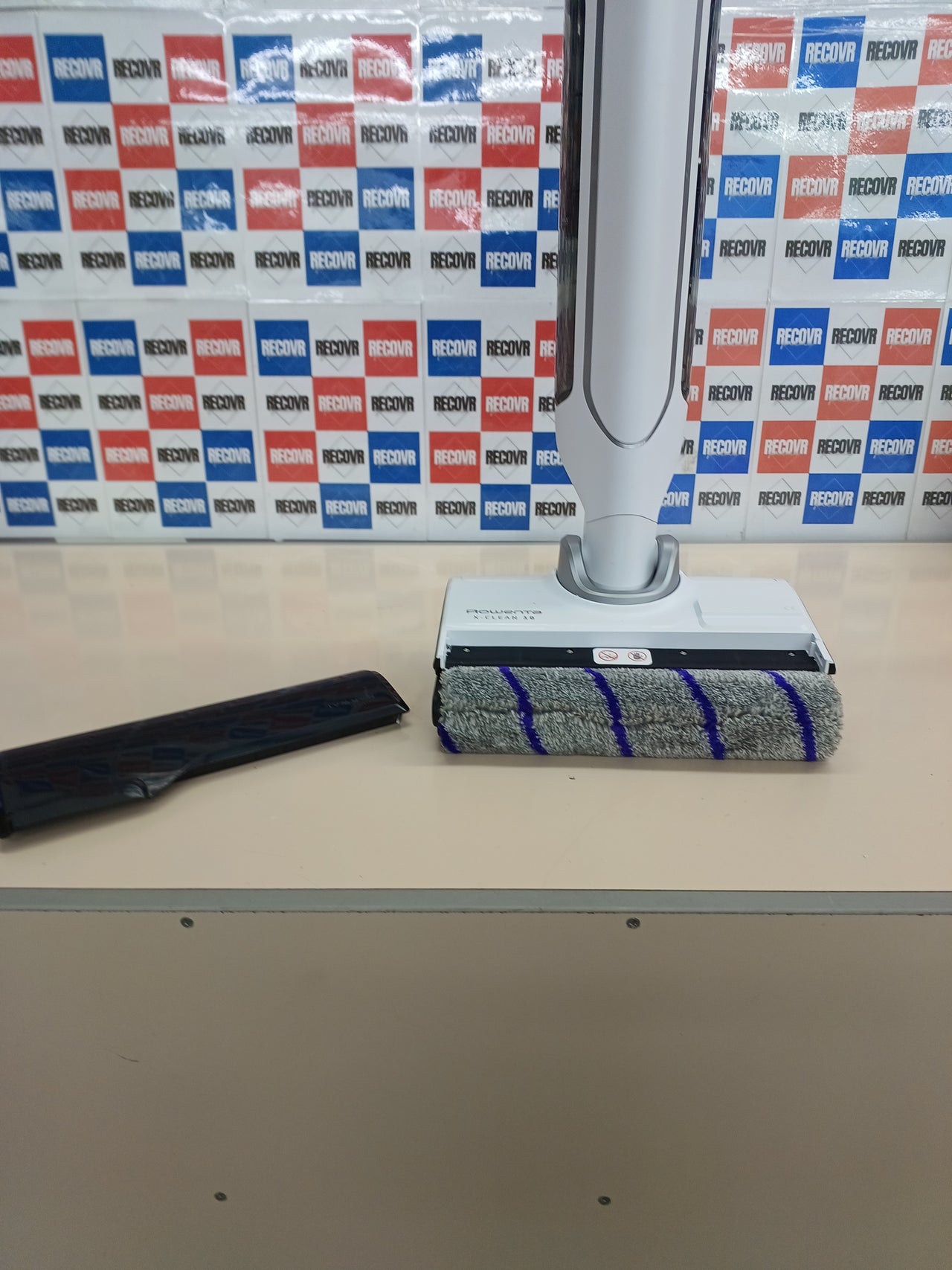 Fregona eléctrica sin cable autolimpieza Dual Edge Rowenta