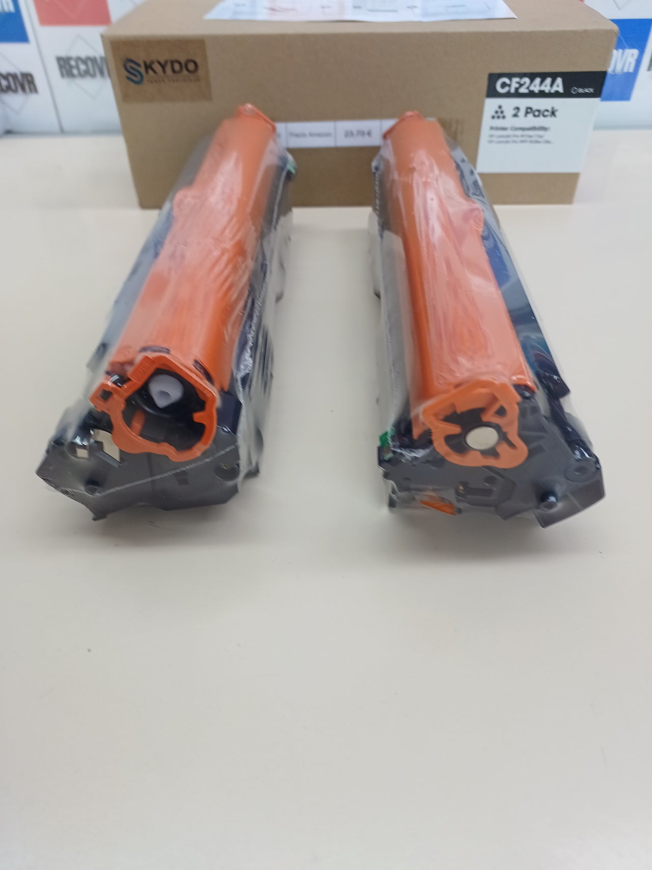 Cartuchos tóner compatibles HP 44A CF244A negro x2 - Genérico