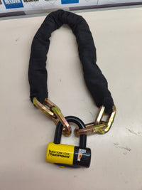 Cadena antirrobo NY Fahgettaboudit, 14 mm × 100 cm, disco de 15 mm.