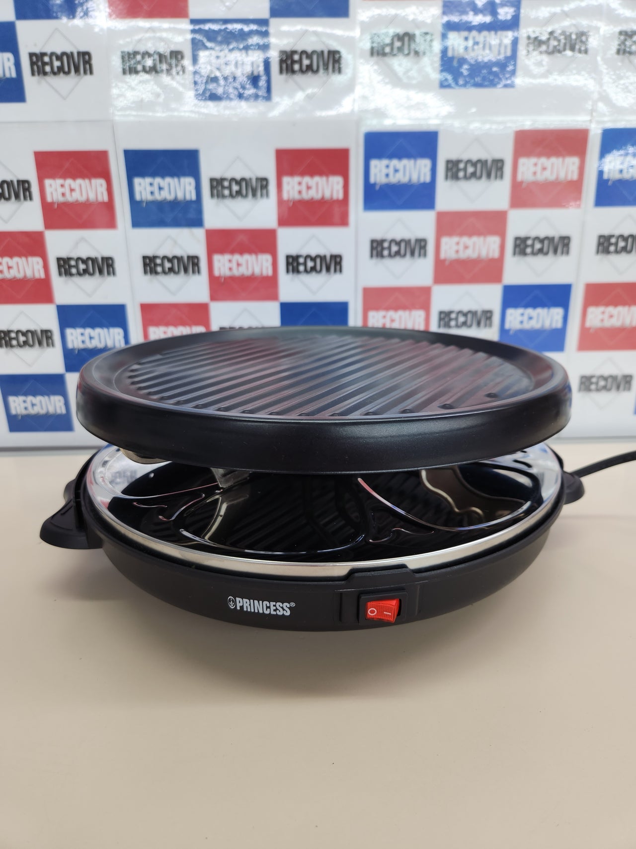 Raclette 6 Grill para 6 personas Party Princess con forma redonda Petra Electric 162725