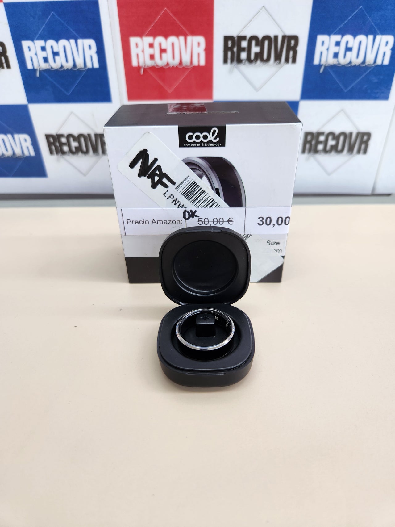 Smart Ring Salud 20 mm + Base carga