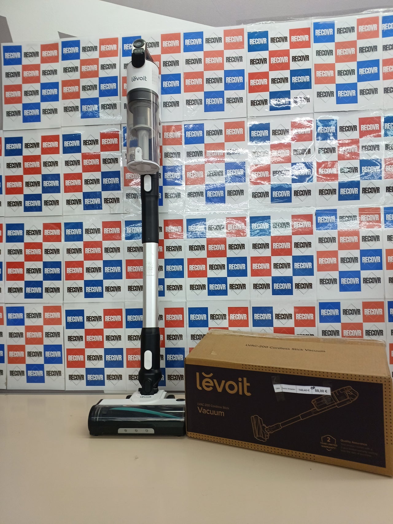 Aspiradora sin cable 50min ligera versátil Levoit