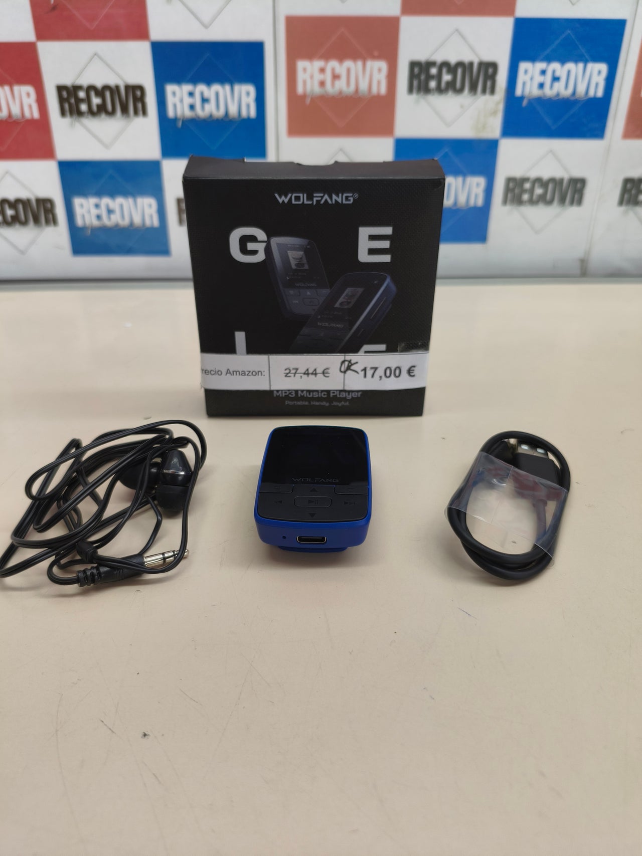 Reproductor MP3 WOLFANG 64 GB