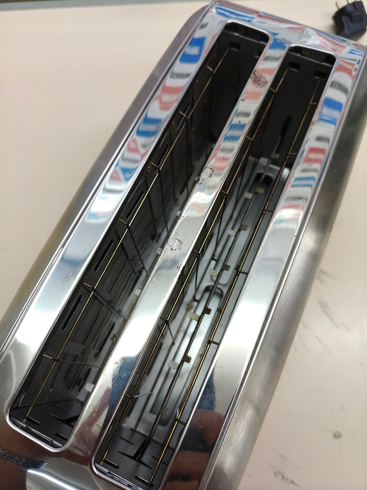 Tostador Moulinex Classic de 2 ranuras largas 1400W acero inoxidable