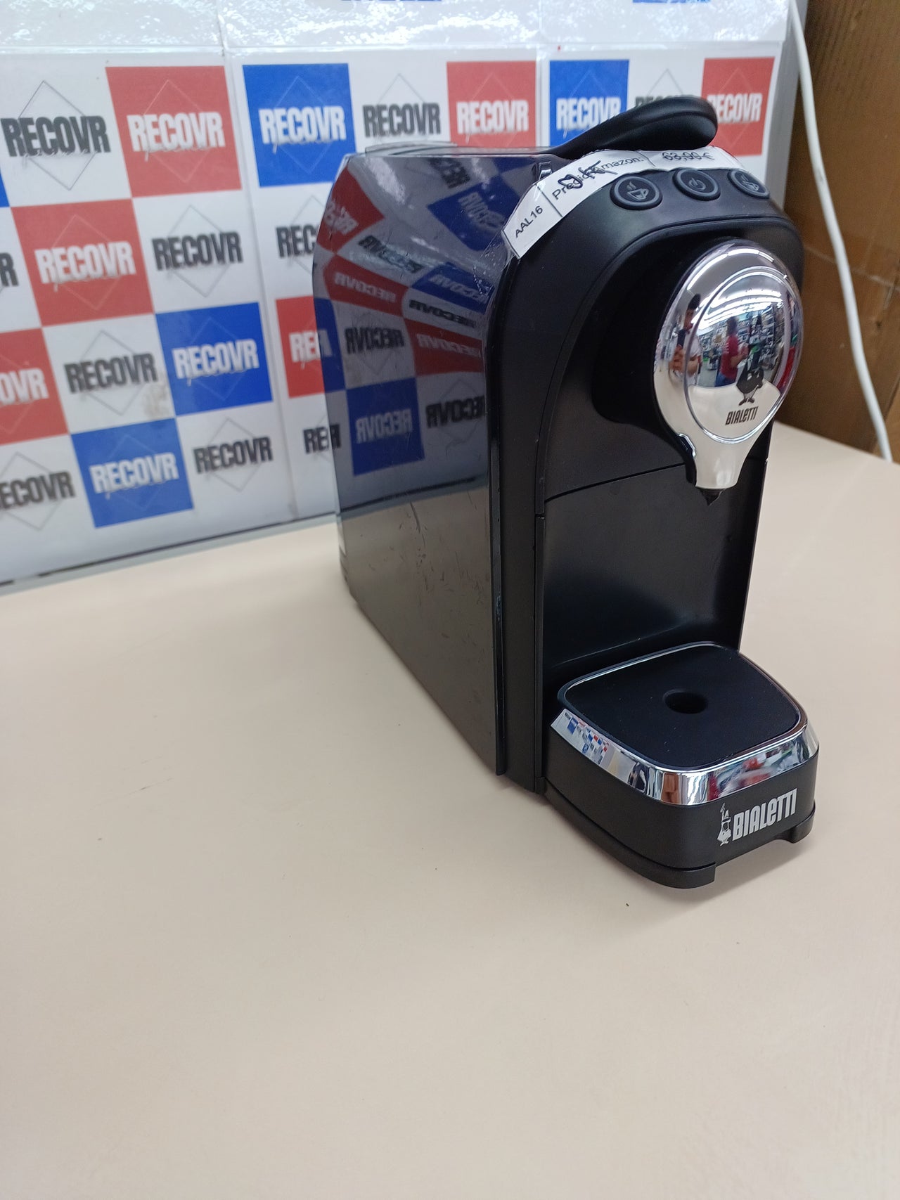 Cafetera Espresso 1200W para Cápsulas de AluminioBialetti Sarribaer