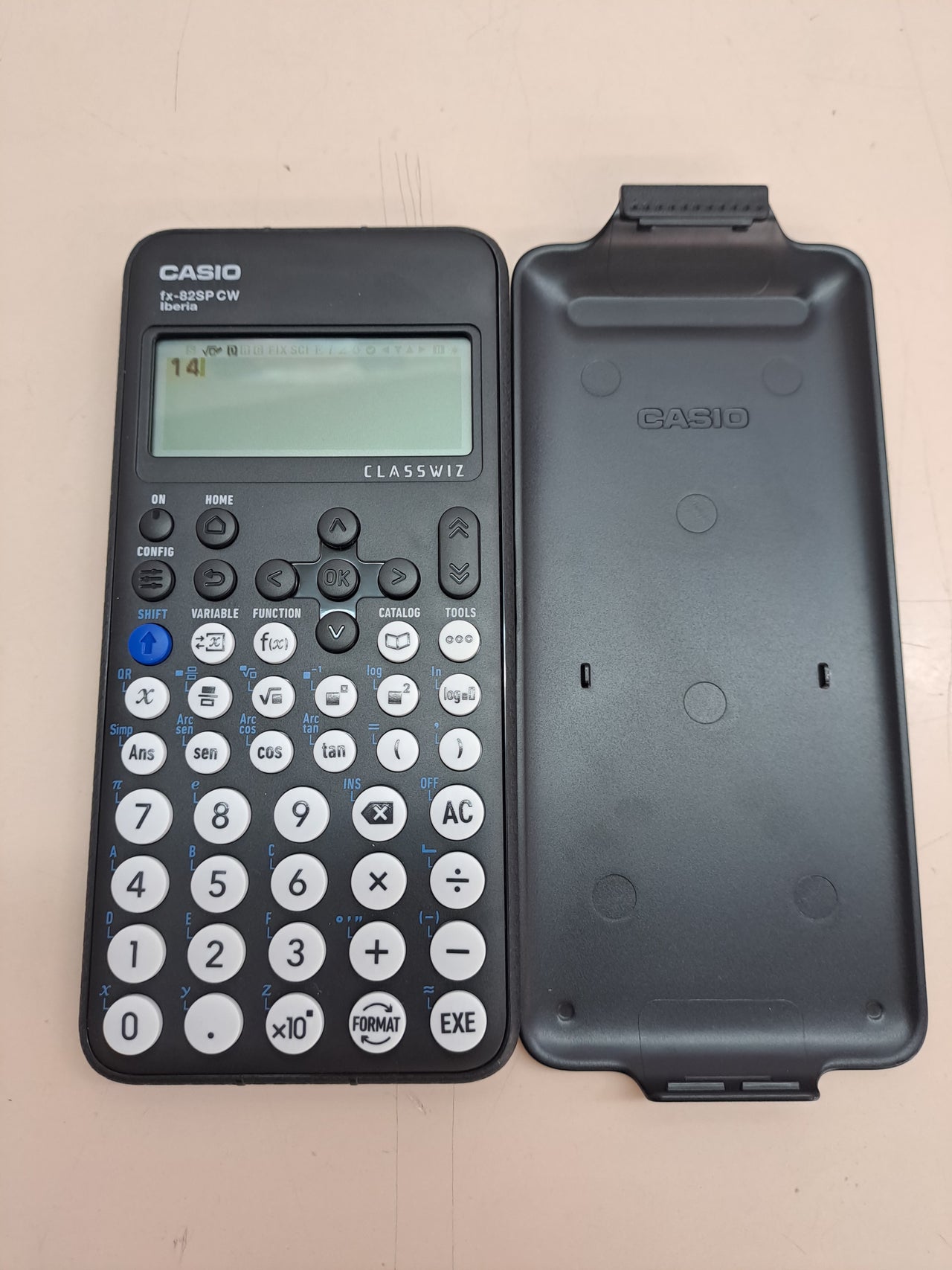 Calculadora científica Casio FX-82SP CW (gris oscuro)