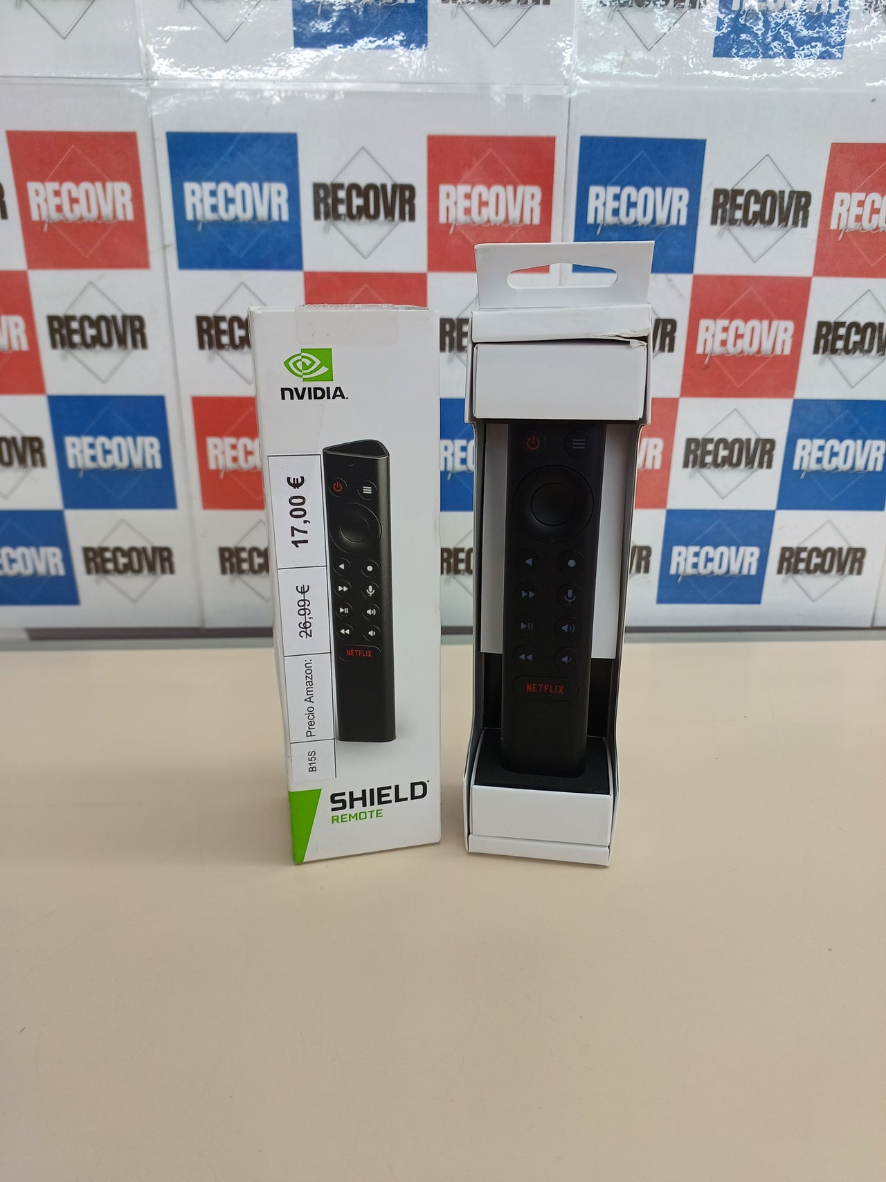 Mando NVIDIA Shield Remote Voz y Retroiluminado