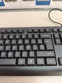 Teclado con cable Trust Taro, QWERTY español, negro