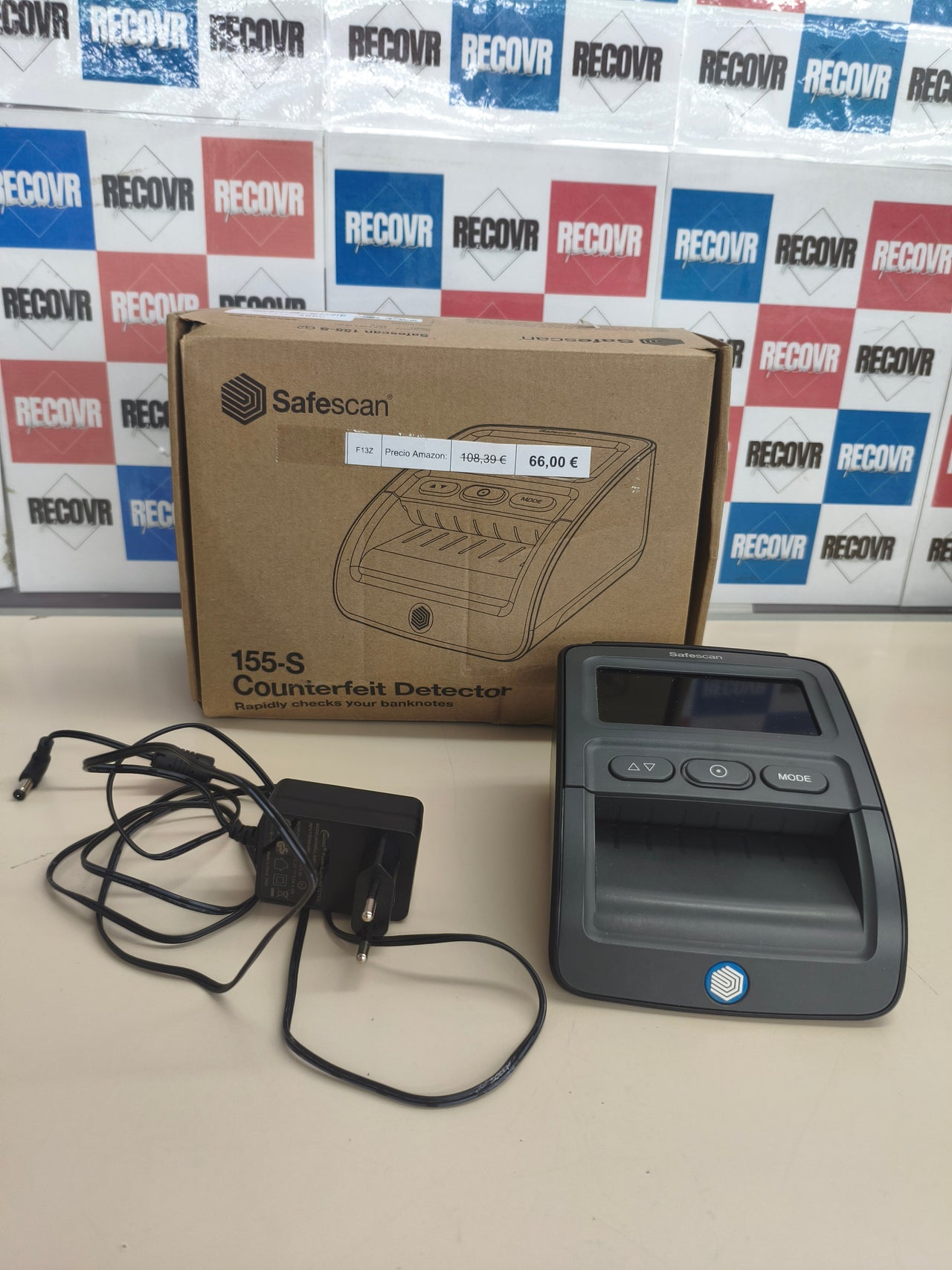 Detector de billetes falsos Safescan 155-S