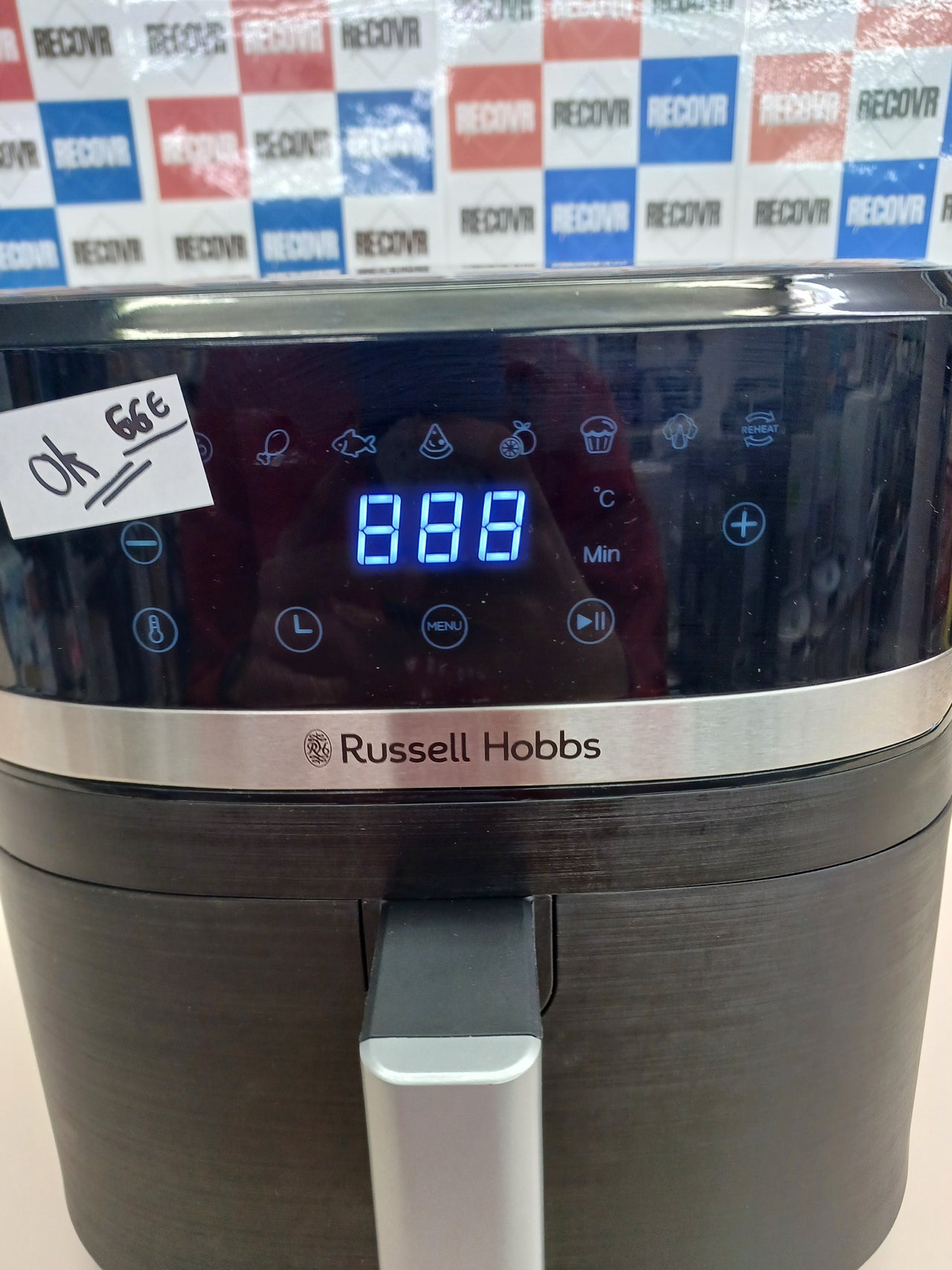 Freidora de aire XXL 8,3L silenciosa con grill - Russell Hobbs