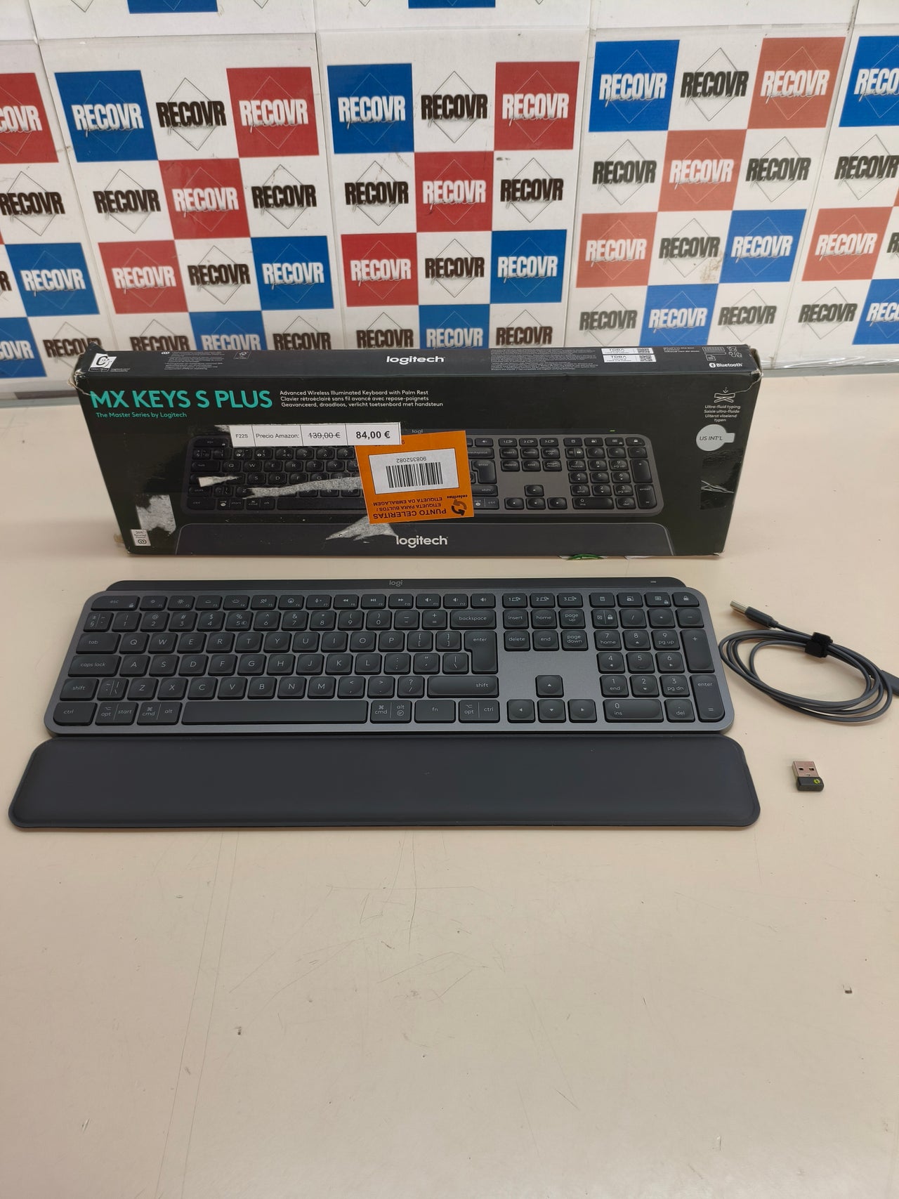 Teclado inalámbrico Logitech MX Keys S Plus
