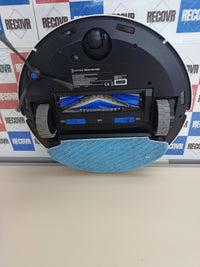Robot aspirador y fregona con base autovaciado Ecovacs