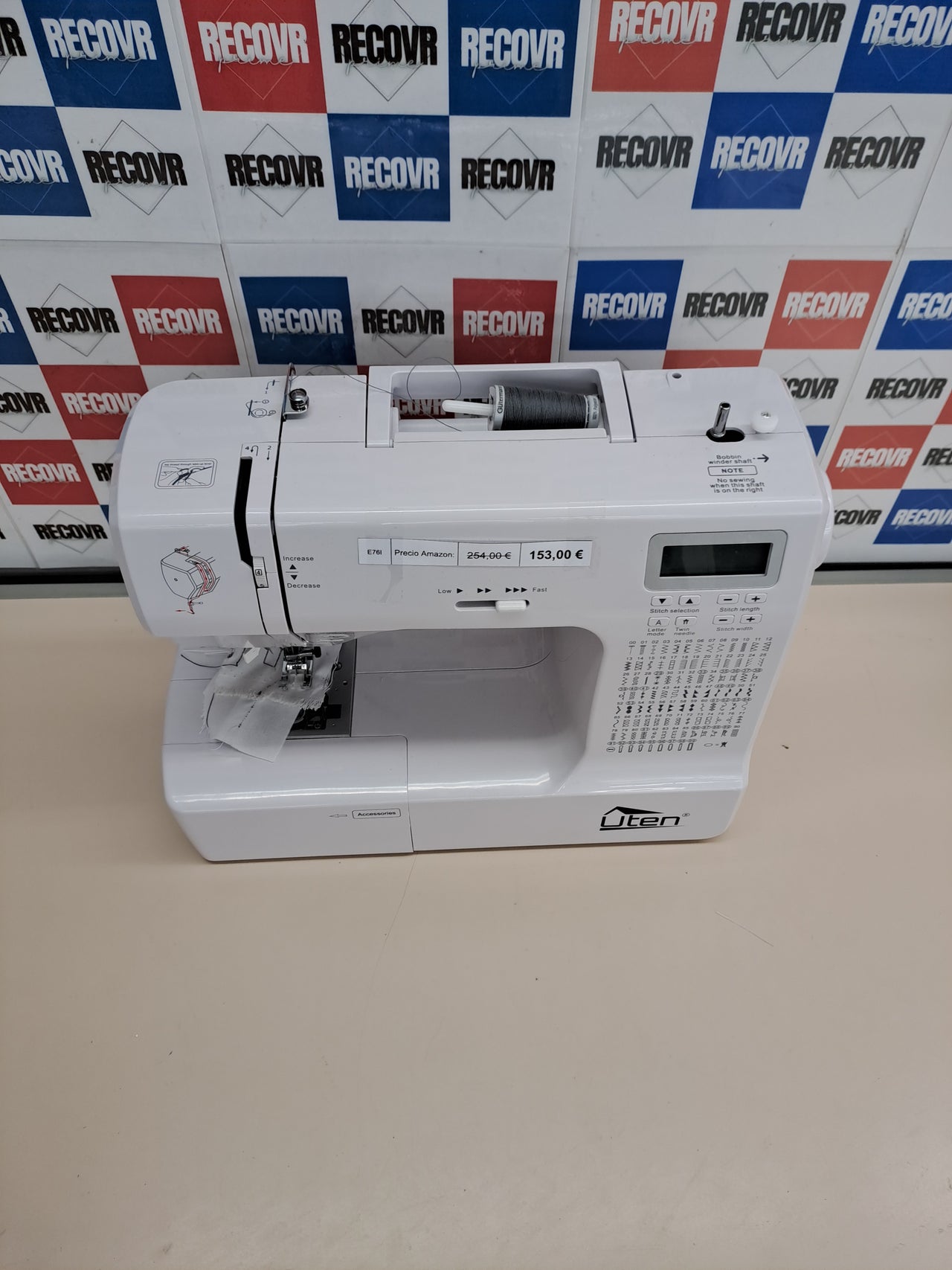 Máquina coser 200 puntadas portátil – Uten