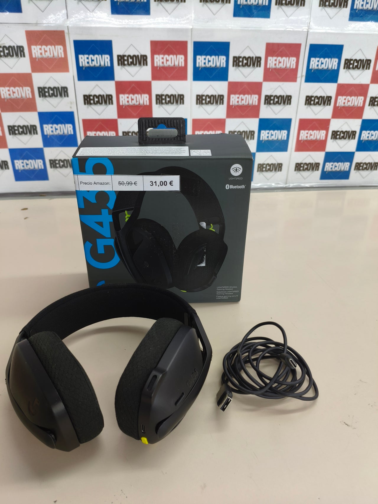 Auriculares gaming Logitech G435 inalámbricos