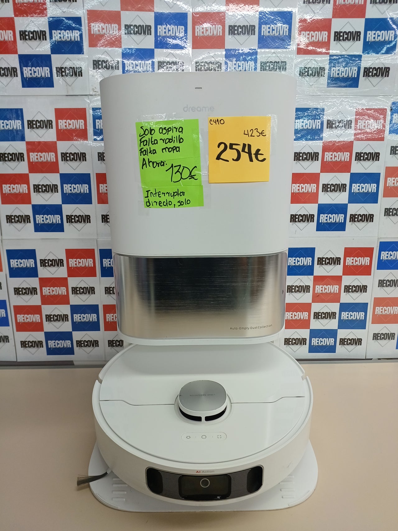 Robot Aspirador y Friegasuelos Dreame L10s Ultra