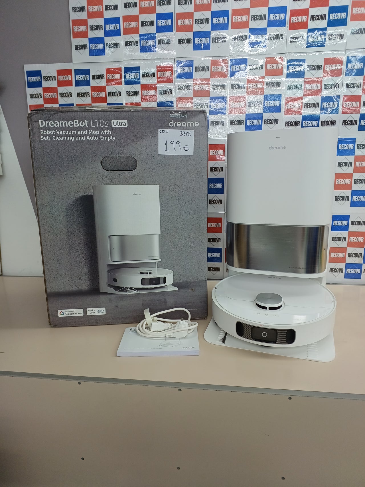 Robot Aspirador DREAME L10s Ultra Autovaciado 5300Pa