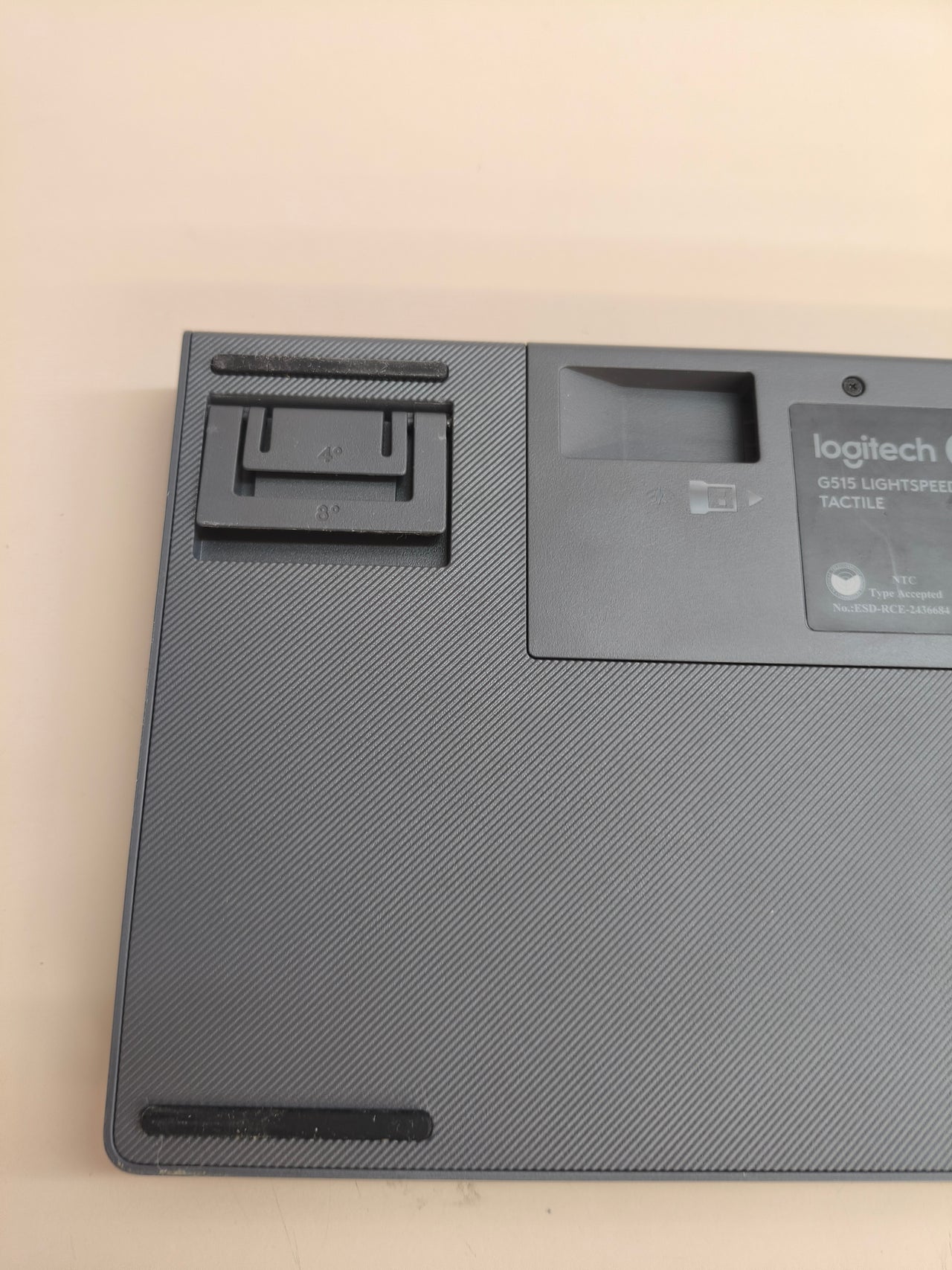Logitech G G515 Lightspeed TKL, teclado gaming inalámbrico