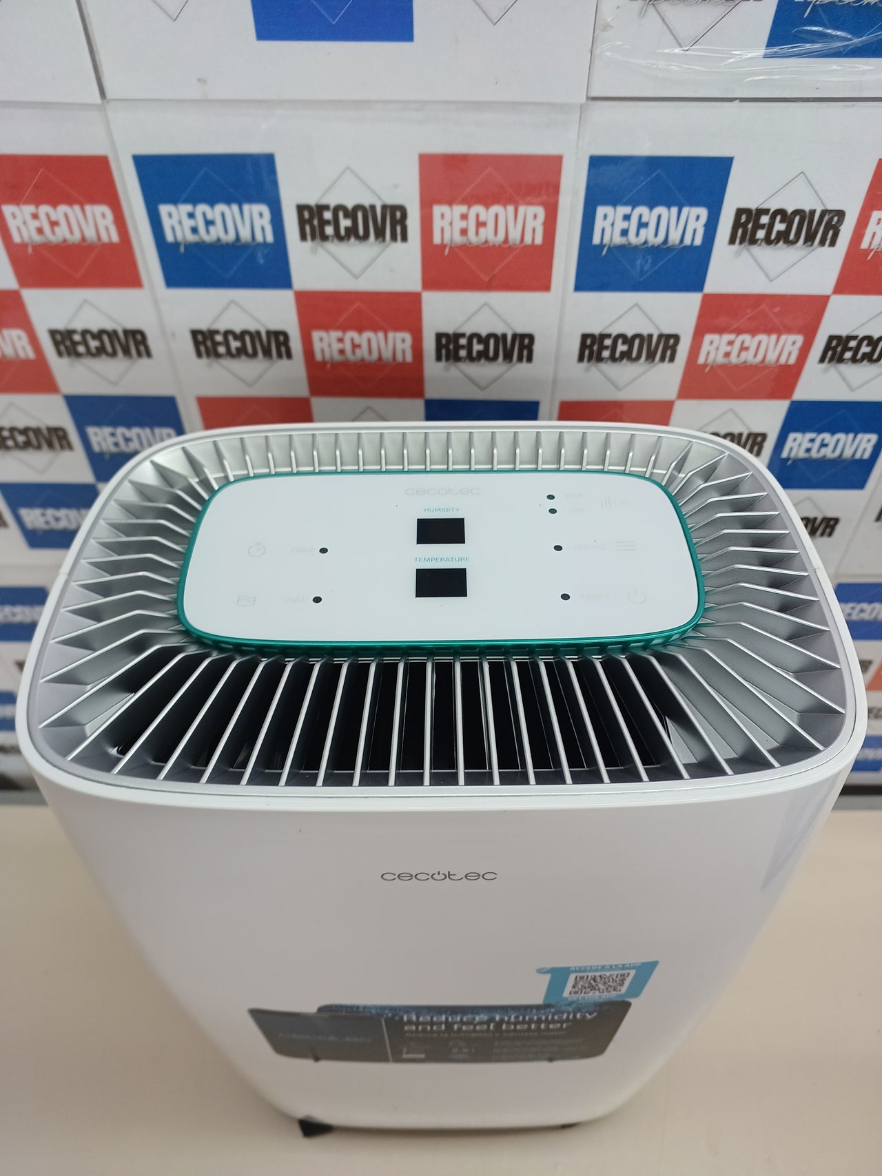 Deshumidificador 10 L/día WiFi – Cecotec
