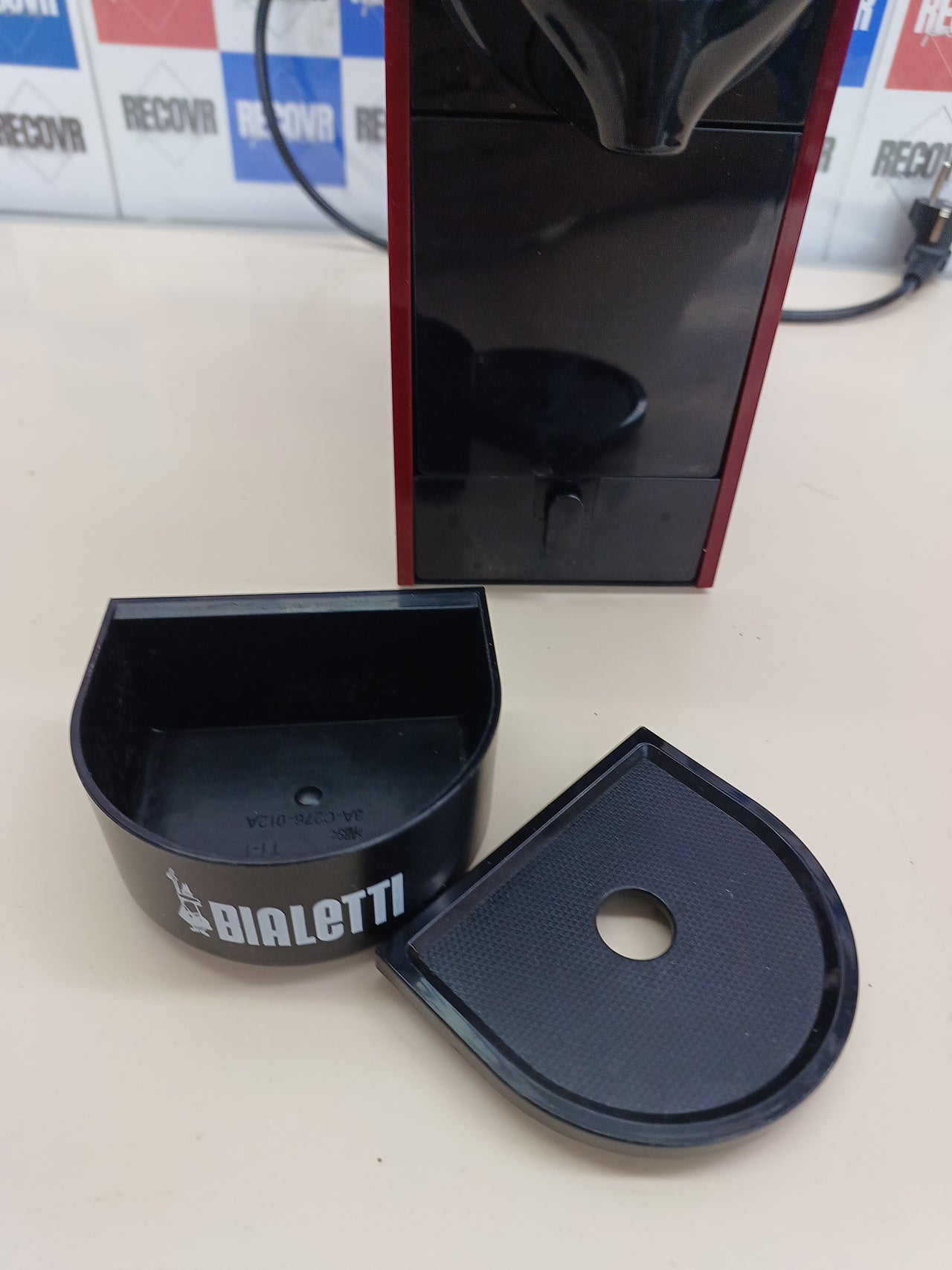 Cafetera Espresso 1200 W 20 bares para Cápsulas de Aluminio Bialetti Gioia Roja