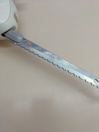 Thumbnail for Cuchillo eléctrico 100 W acero inoxidable blanco - Moulinex Secanto