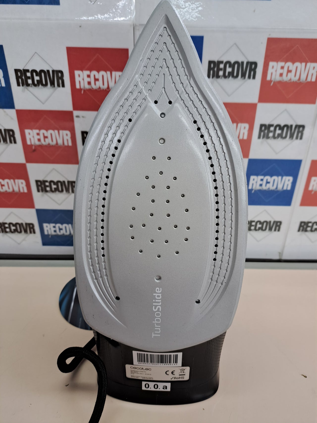Plancha vapor 3100W cerámica 255g Fast&Furious 5055 Cecotec