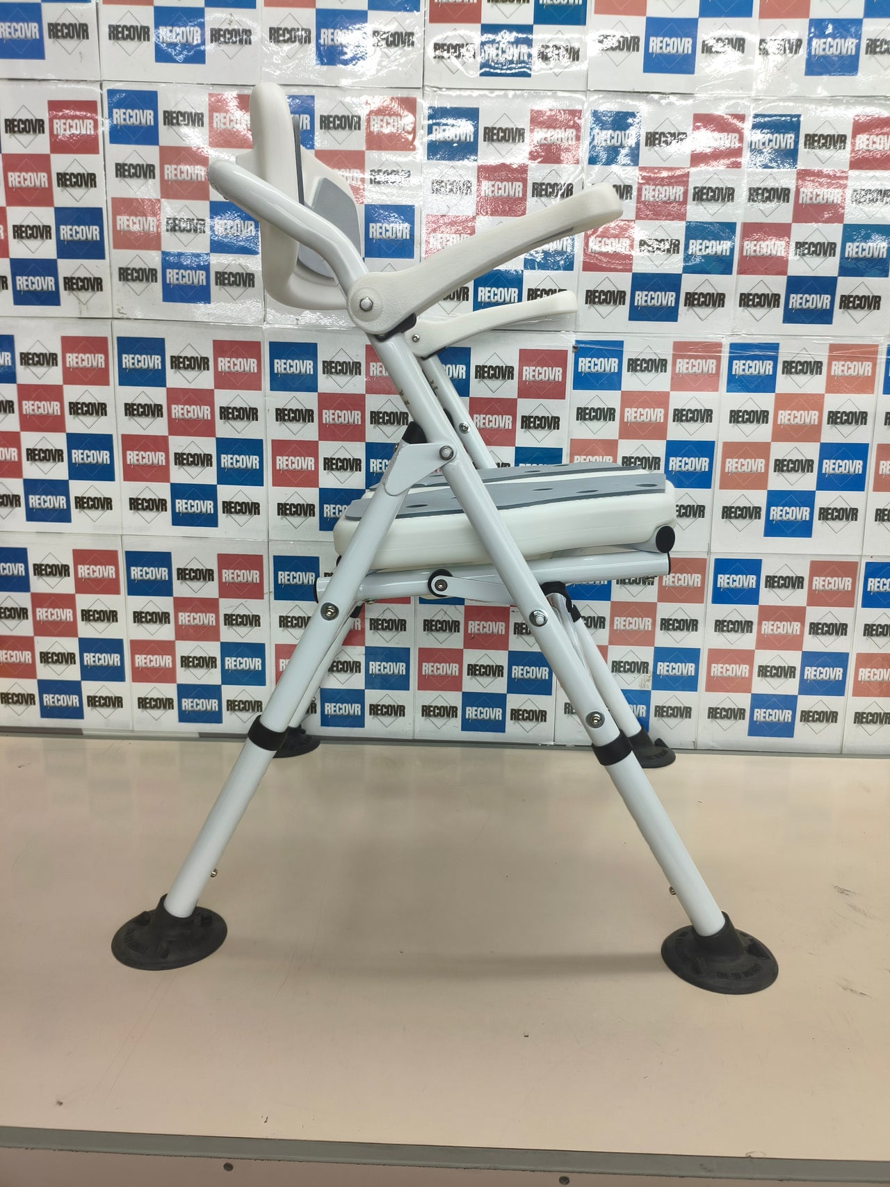 Silla de ducha plegable antideslizante para personas mayores