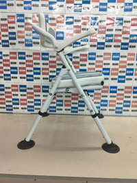 Silla de ducha plegable antideslizante para personas mayores