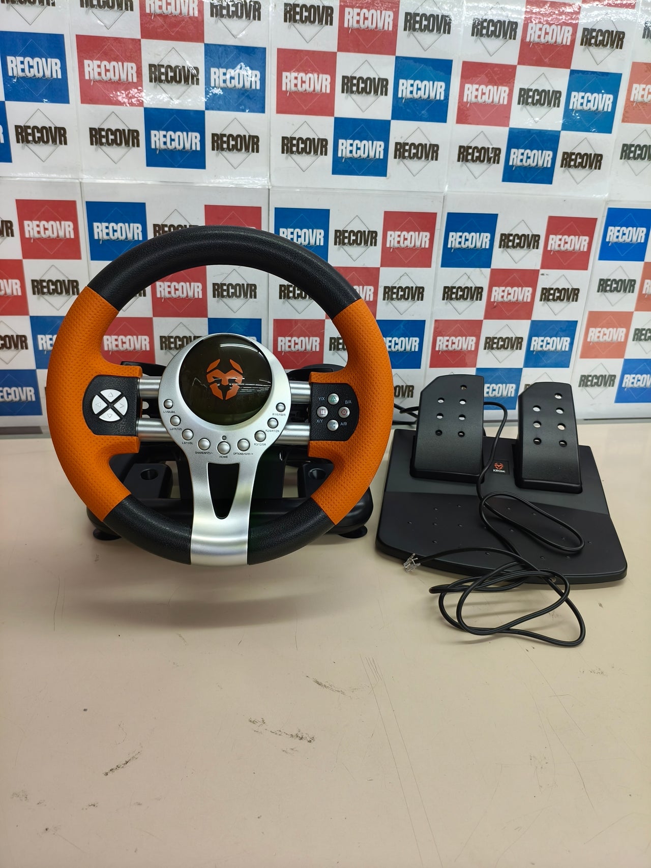Volante gaming KROM K-Driver