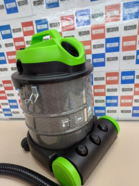 Aspirador de cenizas 1200 W, 20 L, con filtro HEPA lavable y función soplado