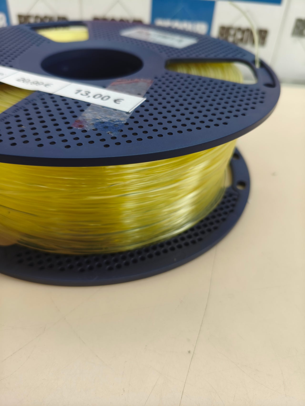 Filamento PLA para impresora 3D, 1,75 mm, 1 kg.