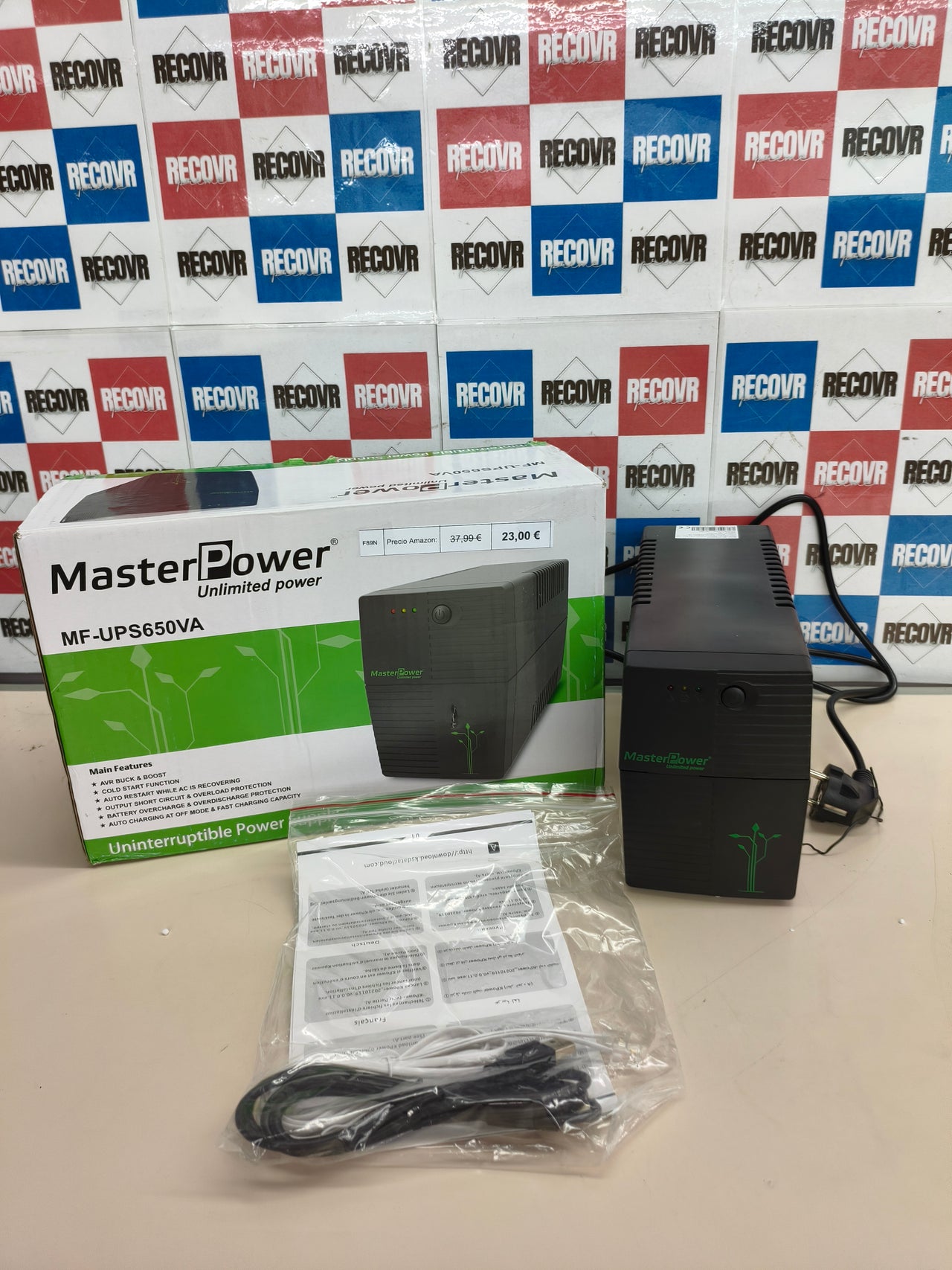 SAI Master Power UPS 650VA 360W