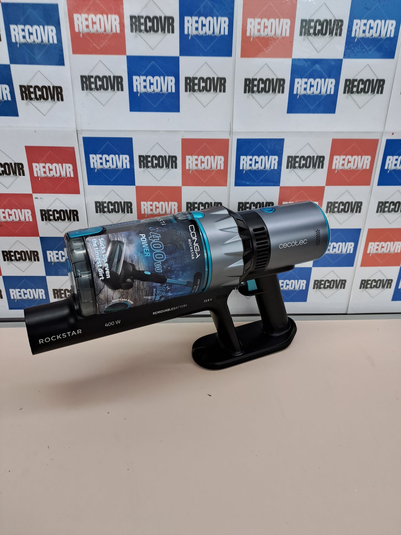 Aspiradora escoba Cecotec Conga Rockstar 2500 Thunder Pet Flex 400W