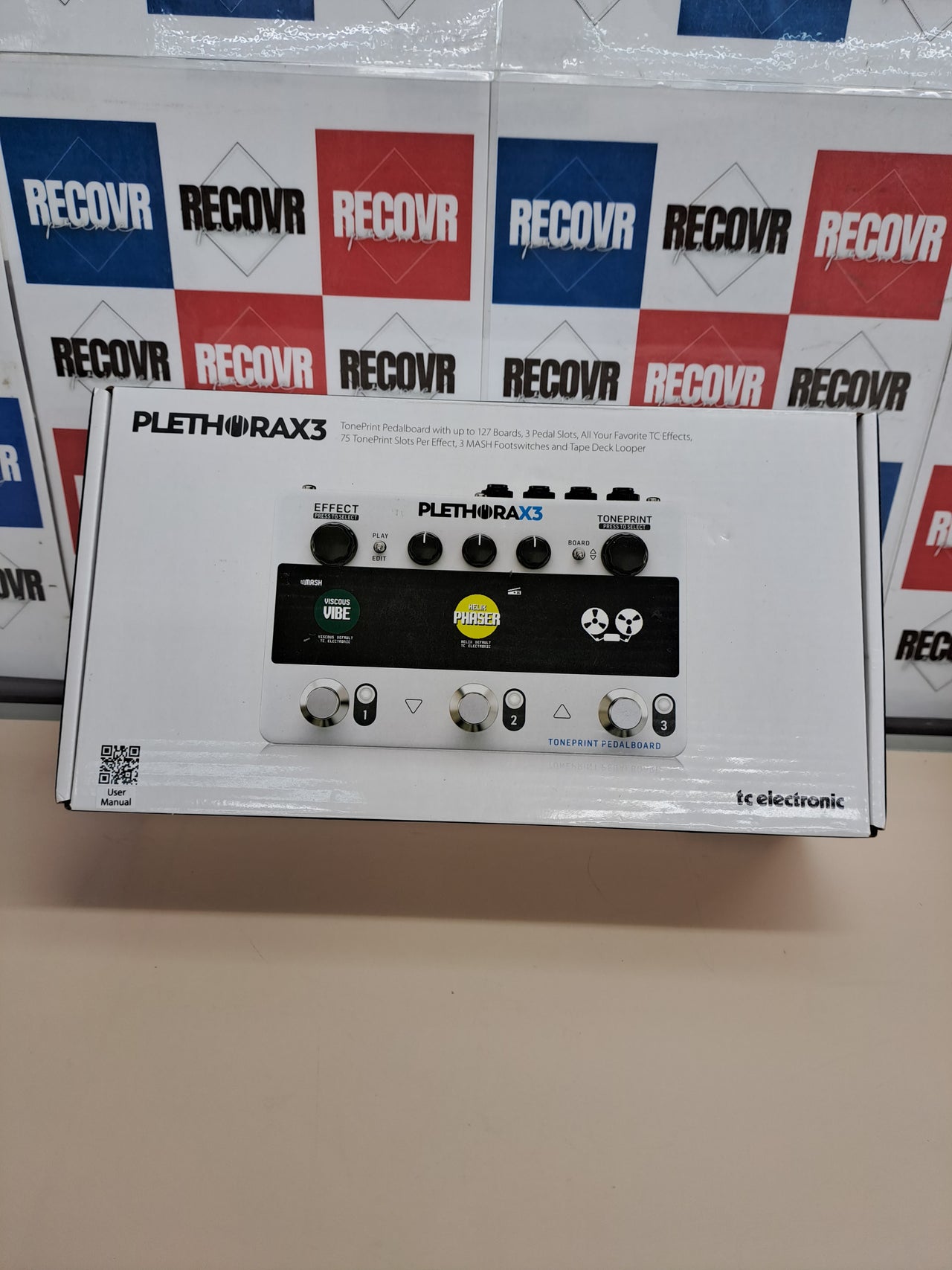 Pedal multiefectos guitarra Plethora X3 TC Electronic