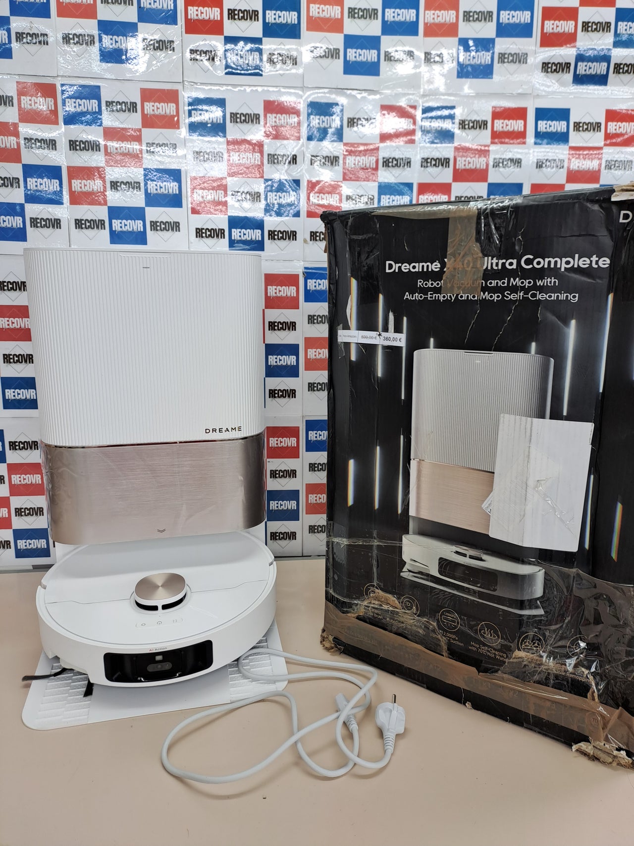 Robot aspirador 12000 Pa autolimpieza – Dreame