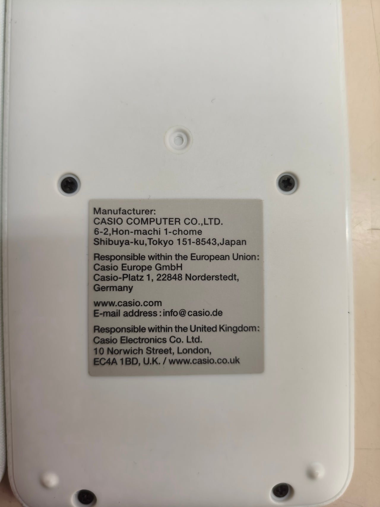 Calculadora científica Casio FX-991SP CW solar (blanca)