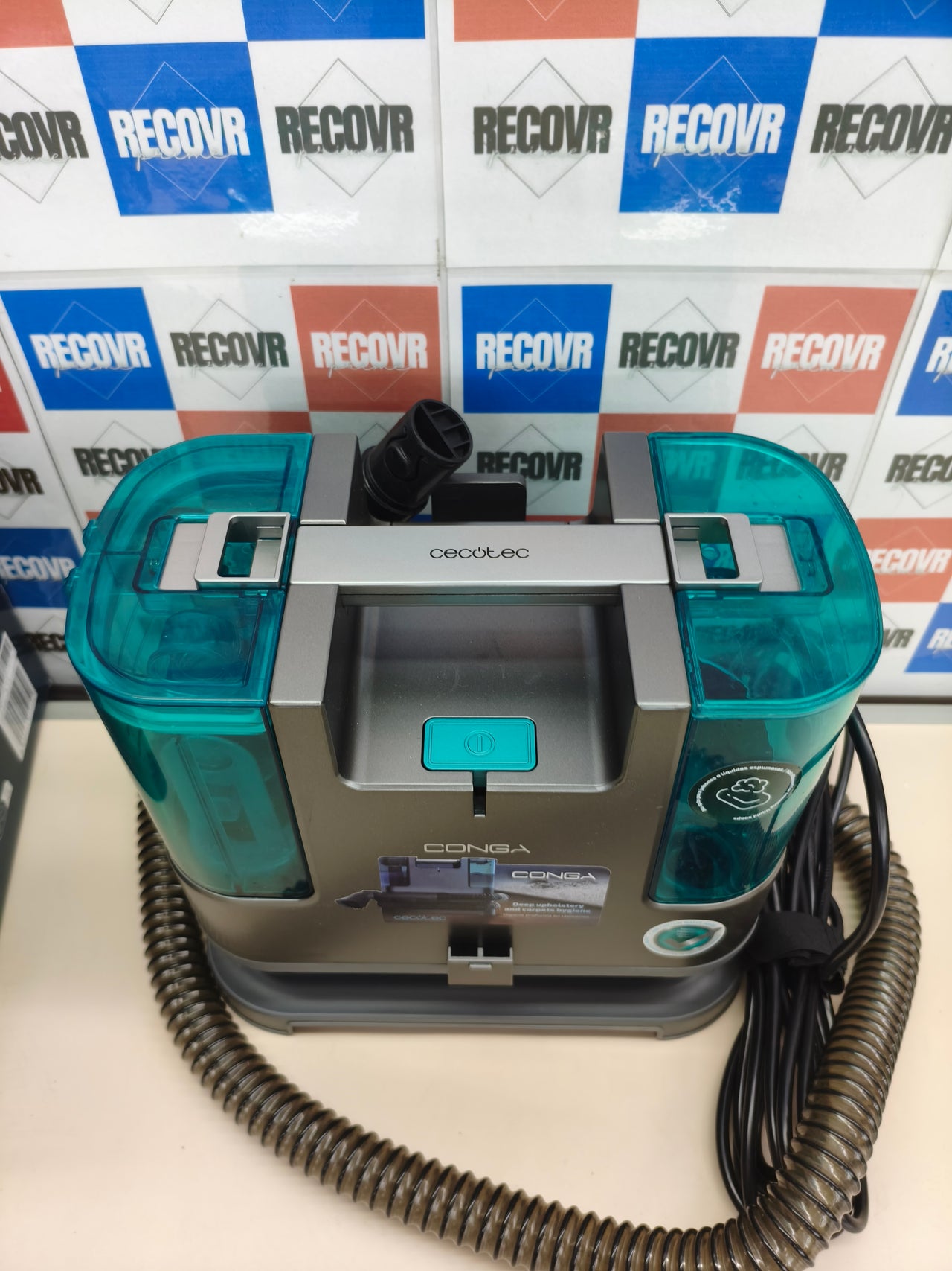 Aspirador de tapicerías Cecotec Conga Popstar 3000 CarpetClean 400W