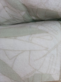 Sábanas coralina 150 verde diseño 994 Burrito Blanco