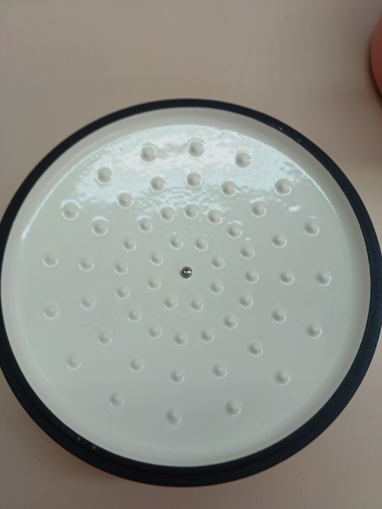 Olla hierro fundido esmaltada Ø28 cm rosa – Overmont