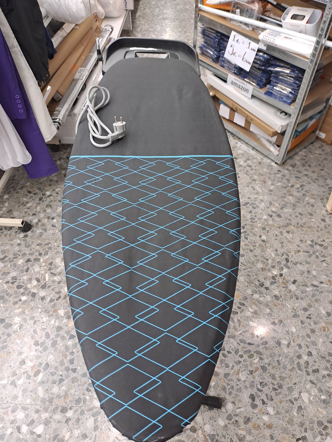 Tabla planchar resistente algodón altura regulable – Cecotec