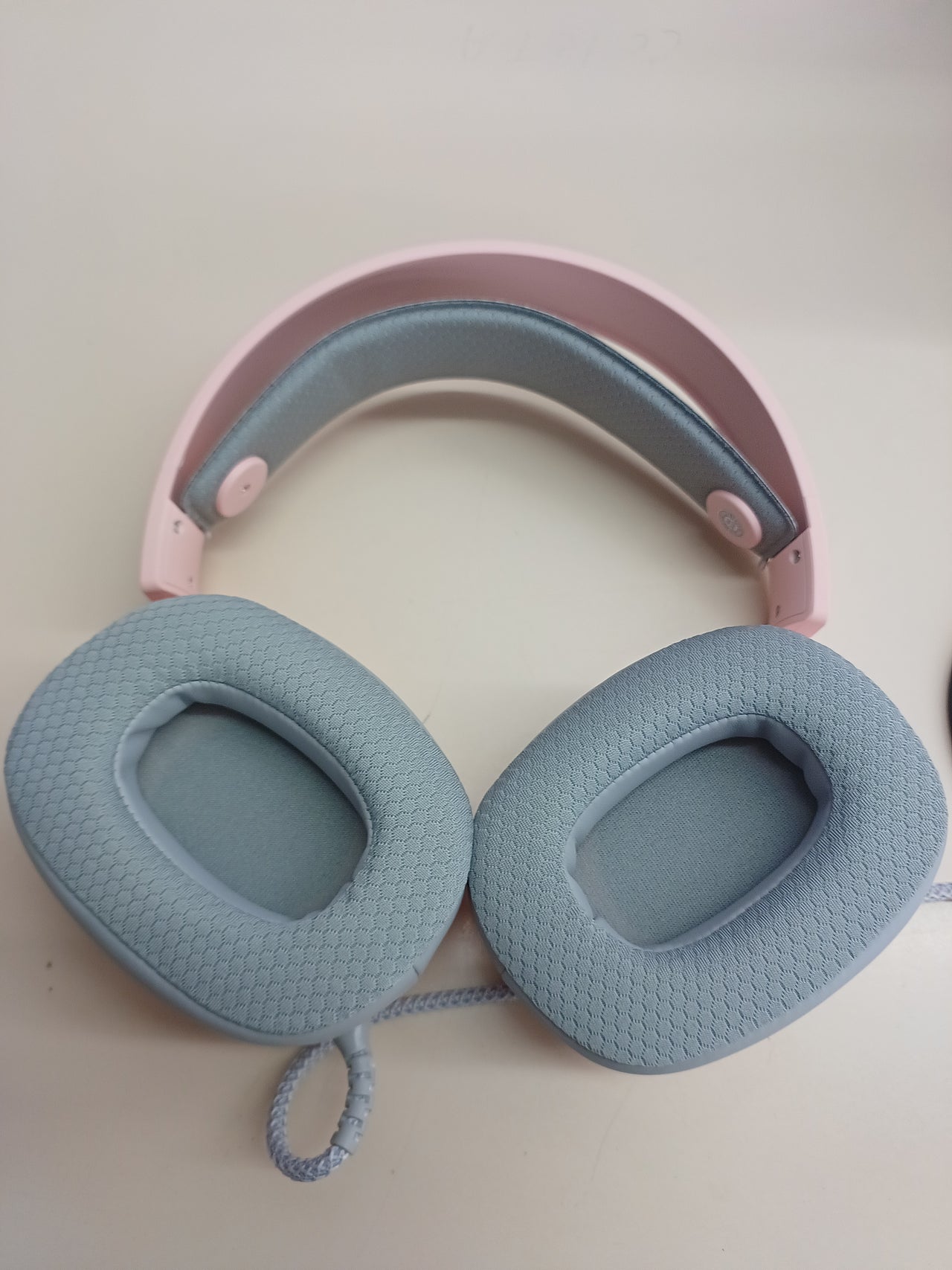 Cascos gaming RGB micrófono extraíble Rosa Mars