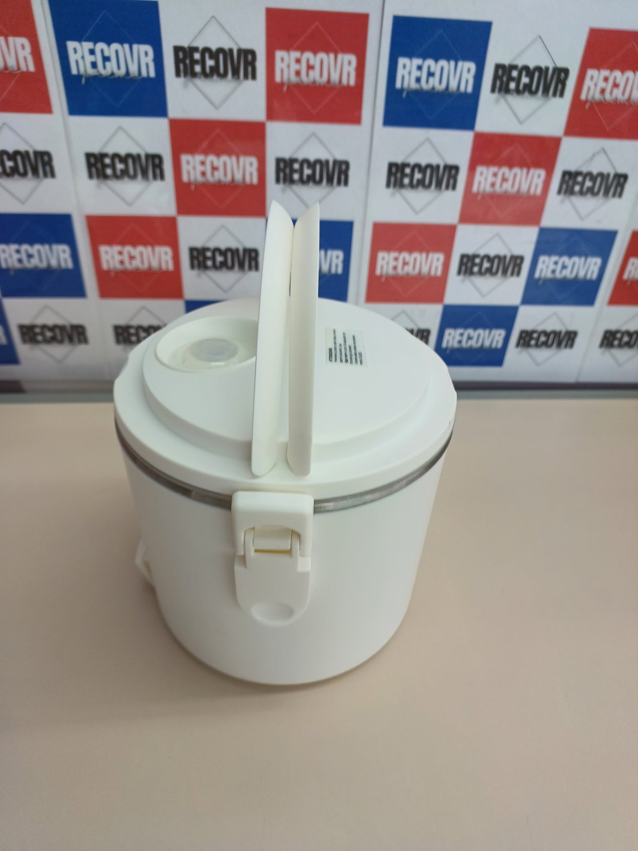 Calentador de alimentos eléctrico Girmi SC01 "Vivandiere", recipiente de acero inoxidable, 0,7 litros, 40 W, color blanco