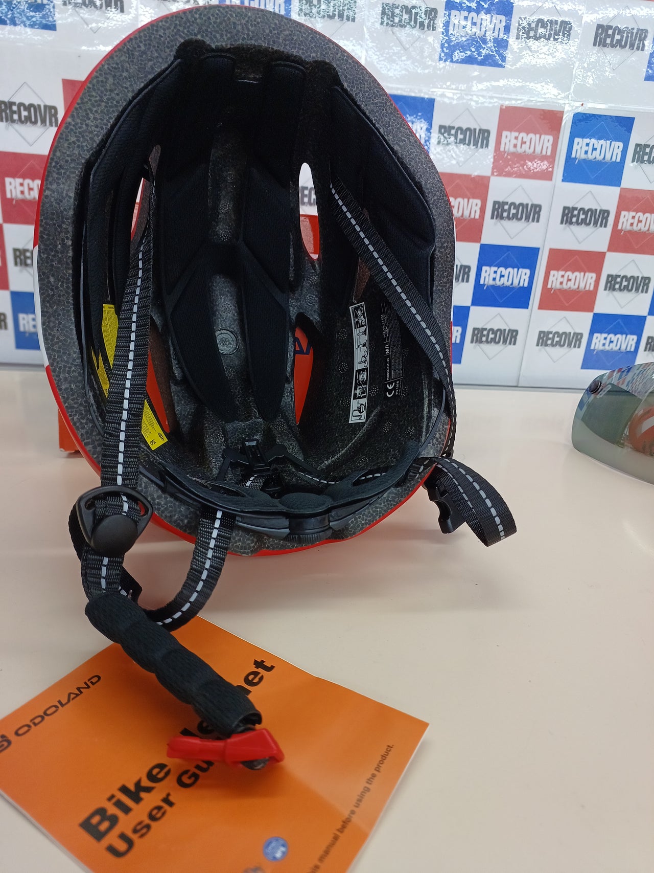 Casco de Bicicleta Talla M/L (58 62cm) con Visera Magnética Desmontable y Gafas de Sol Casco de Ciclismo de Montaña MTB para Hombres Mujeres Adultos Odoland