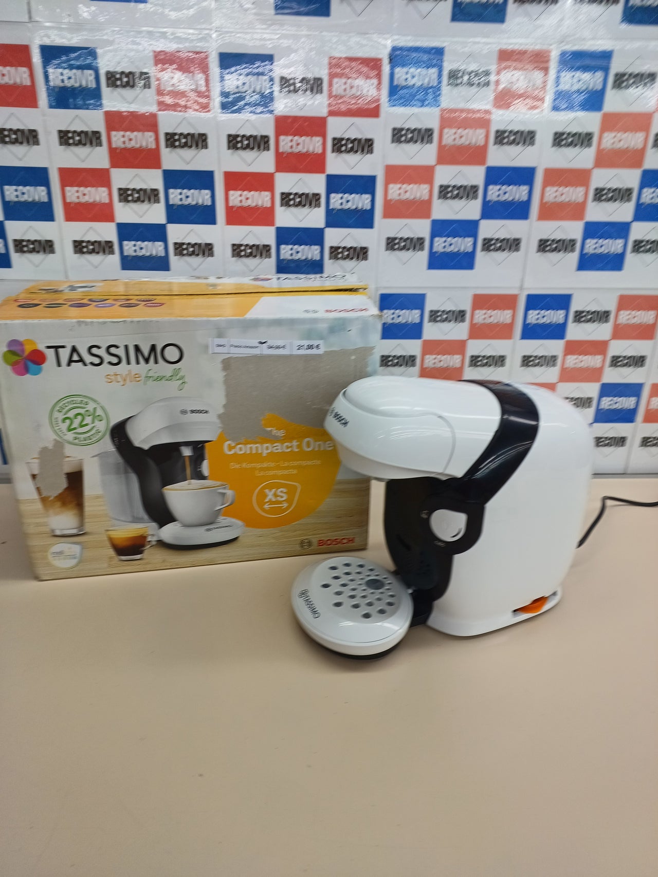 Cafetera Cápsulas Bosch Tassimo Happy TAS114E