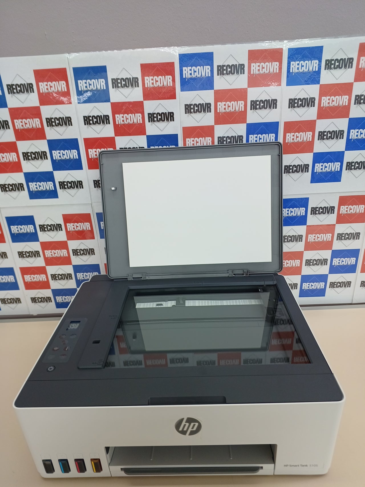 Impresora Multifunción Tinta HP Smart Tank 5105 Wi-Fi, con depósito recargable
