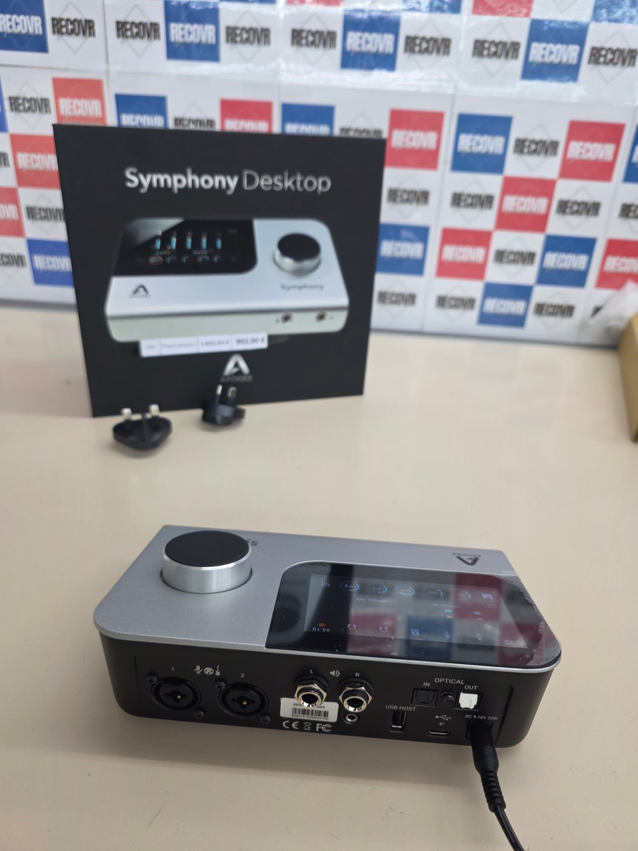 Interfaz de audio Apogee Symphony 10 entradas 14 salidas