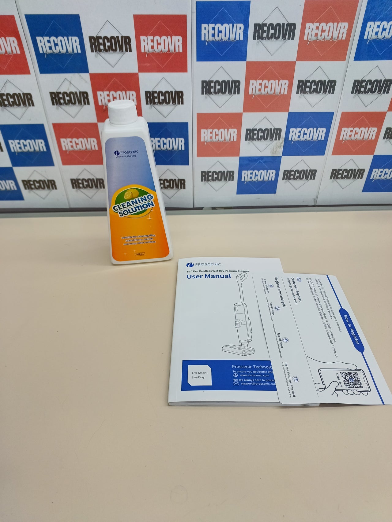 Aspiradora Fregona Proscenic F10 Pro sin Cable 3 en 1