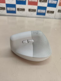 Ratón vertical ergonómico Logitech Lift, blanco